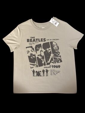 Hybrid Apparel The Beatles Graphic Tee - Desert Sage